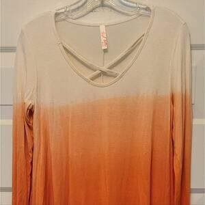 NEW BOHO TIE DYE TOP by Red Lolly size Large